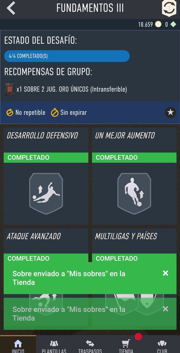 ClubSkorpion's tweet photo. 🚨CORRECCIÓN SBC FUNDAMENTOS 3🚨
El error estaba en que el del centro era mcd, no mc como decía antes...
Ya está arreglado y deja mandarlo perfectamente
#SBC #webappfifa23 #solucionsbc #FIFA23 
@Roger_Carvi @Conan_GW @Papachacon97 @Clausinho10 @BeSoccerTeam https://t.co/m2R4kFf7c8