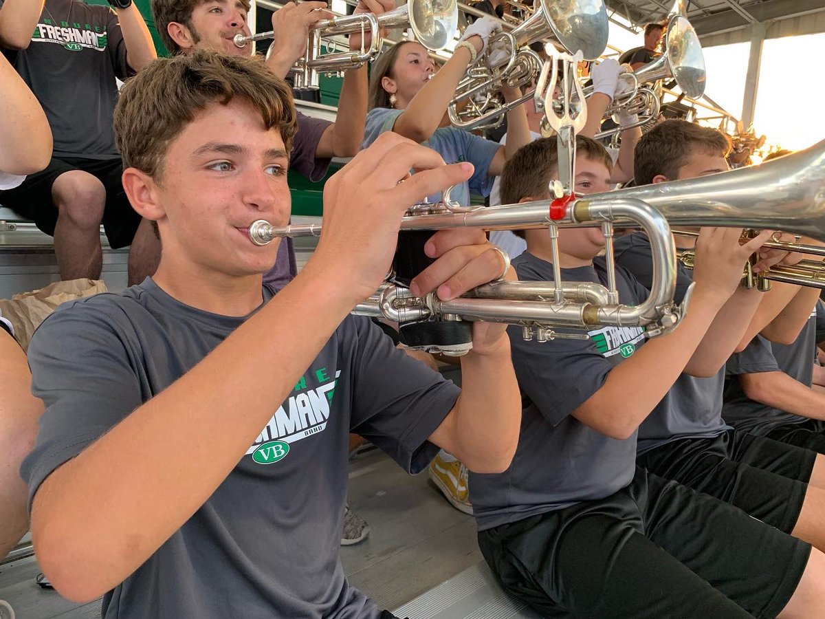 VBband1's tweet photo. And we are LIVE with the INCREDIBLE Van Buren Freshman Academy Band! @VBSDActivities @VBSDPointers @DrJVanBuren https://t.co/GIwNhS3Vcu