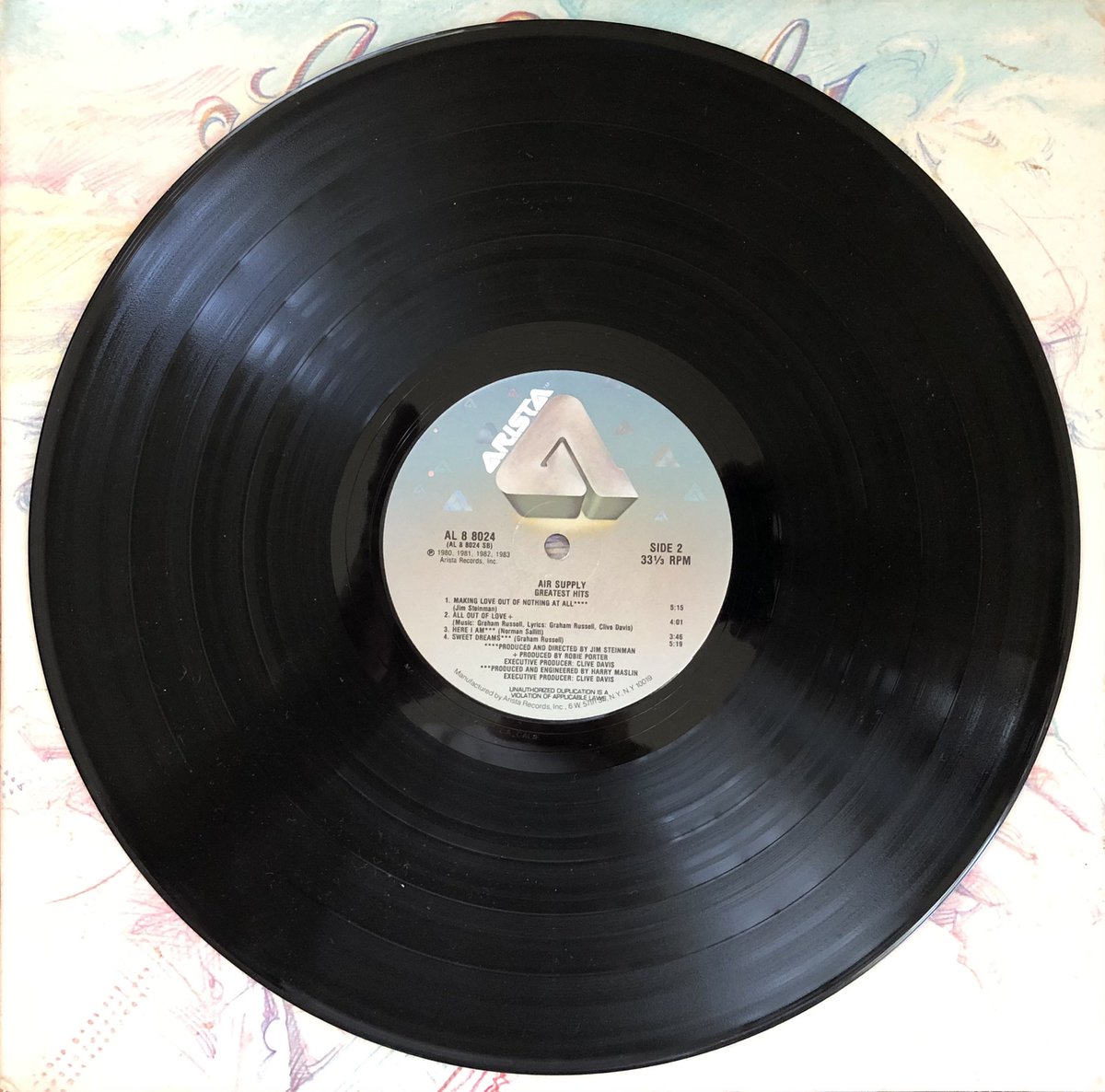 MrNobody12062's tweet photo. Air Supply
Greatest Hits 
1980, 1981, 1982 &amp; 1983
Arista Records Inc
#AirSupply #GreatestHits #LP #LPALBUM #Album #Vinyl #vinylcollection #vinylrecords #vinylcollector #vinylcommunity #coverart #albumart #butchober https://t.co/DyX0BnRNzy