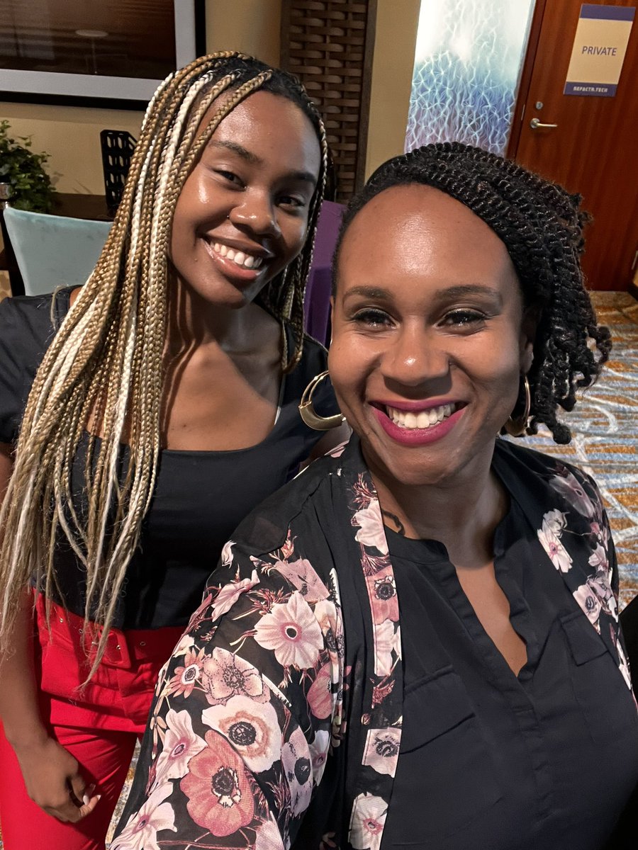i_am_liberty's tweet image. Yes— the energy in the room was everything. Thank you for all of your support Dana! Since Twitter didn’t want me to be great and share all the photos on my device, the photo dump continues. #refactrtech #womenintech #DEI #Diversityintech