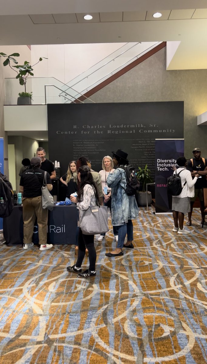i_am_liberty's tweet image. Yes— the energy in the room was everything. Thank you for all of your support Dana! Since Twitter didn’t want me to be great and share all the photos on my device, the photo dump continues. #refactrtech #womenintech #DEI #Diversityintech