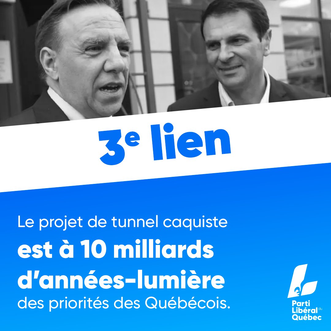 LiberalQuebec's tweet photo. M. Legault, 

Aucune étude sur le 3e lien. 

Point final.

@DomAnglade #débatdeschefs #plq #Qc2022 https://t.co/5KuFu68eso
