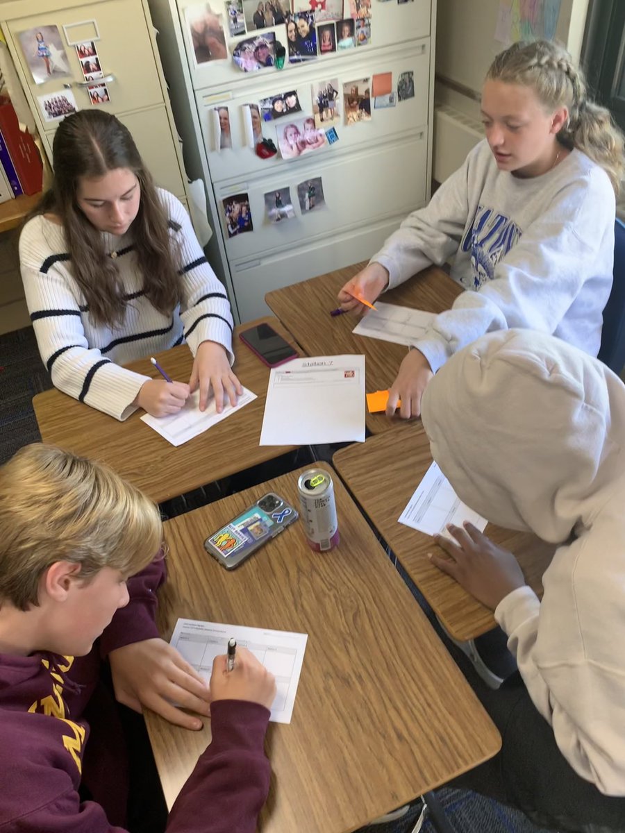 mara_lynn3's tweet photo. Station day to discover probabilities in Intermediate Algebra today! We had a few intense rounds of Tenzie 🎲🤪 #owatonnaproud #iteachmath @ohsoffice https://t.co/F7Bd9eorWl