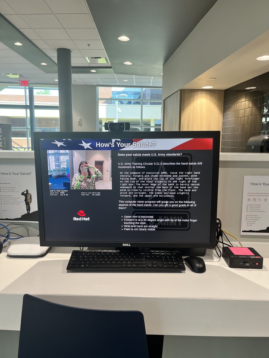 uahi2c's tweet photo. What a fun two days of DevSecOps thanks to @SAICinc!! Many great sessions and discussions! @RedHat provided an awesome "How's Your Salute" testing 🇺🇸

@MaynardCooper @sinequa @warrenaverett  @its_intuitive @innovatehsv @accenture

#uahi2c #InventiontoInnovation #DevSecOps https://t.co/Oy1GaW75uM