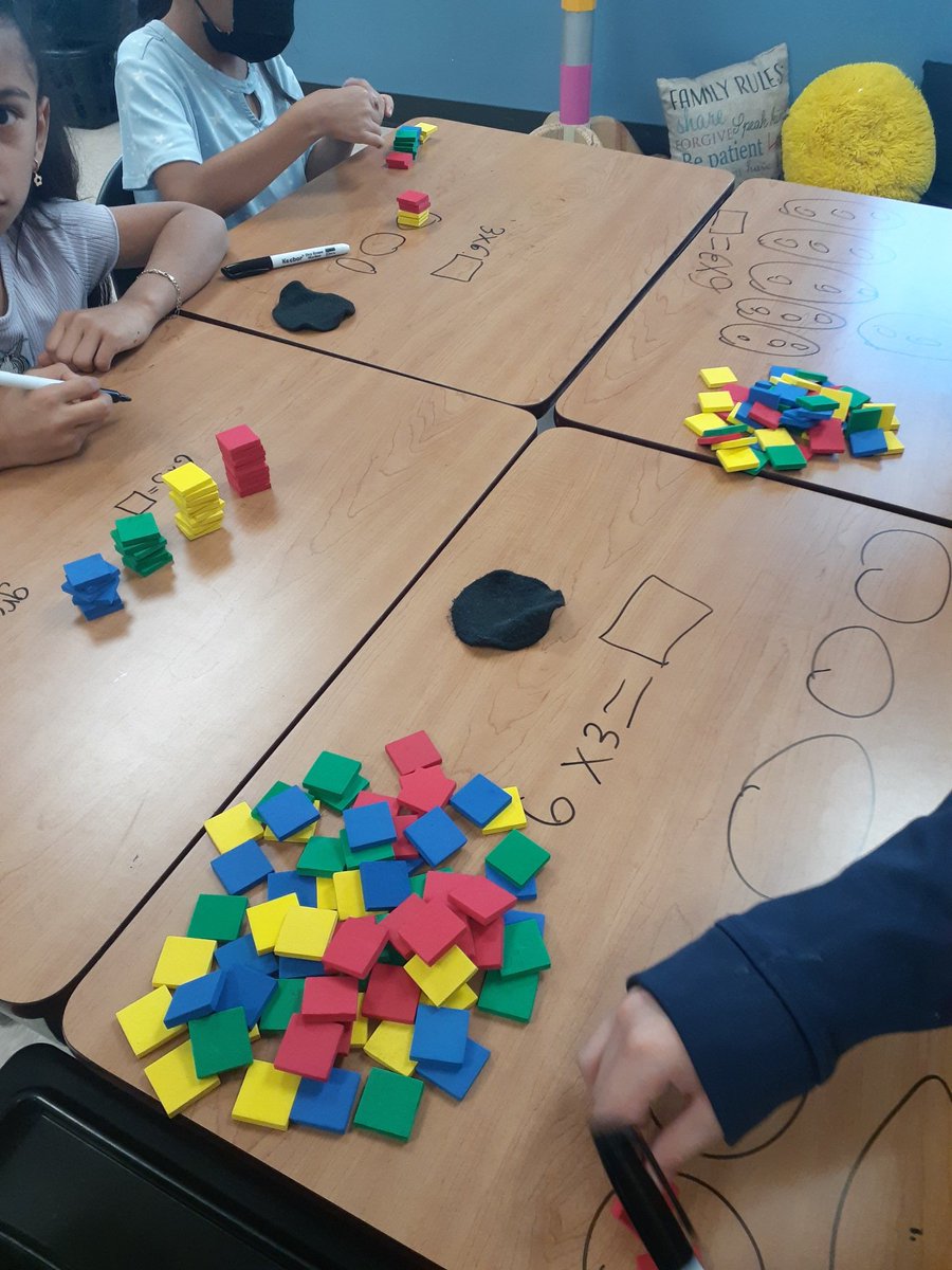cycabrera76's tweet photo. Today we started my favorite concept unit "Multiplication" the students learned about multiplication vocabulary "factor x factor = product" and our first strategy equal groups. #GardensEl #gatorslearn #multiplication #PISDMathChat https://t.co/SBcyNMifJv