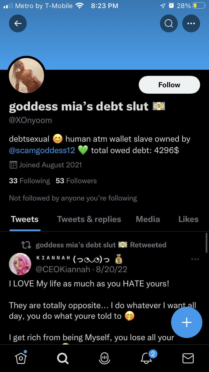 FindomRTACCT's tweet photo. Timewaster and IDIOT ALERT. Block @xonyoom he will waste your time. 

Findom Femdom nsfwtwt paypig rtgame rtslave https://t.co/0Pbt2AEErC