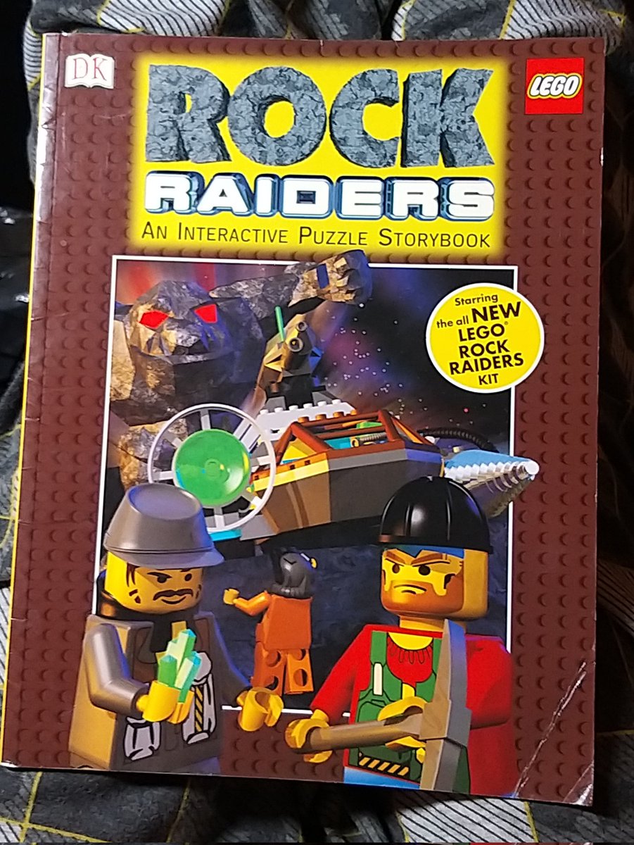 Somewhat easier than the first. More 'count the rocks' and not 'solve the riddle/equation/use Zeno's paradox'. 

Almost like they meant it to be designed for kids or something.

#1amgamebooktime #legopuzzle #rockraiders #success