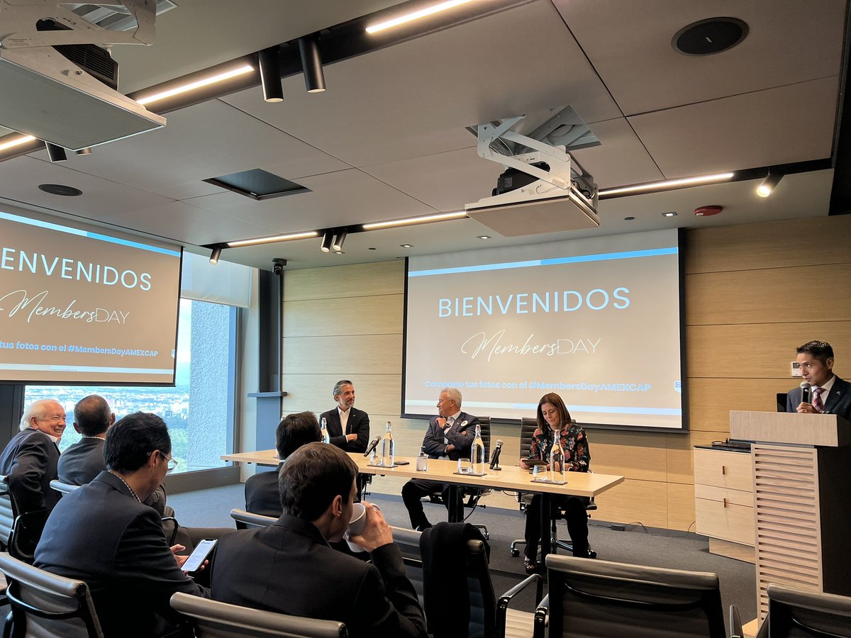 Atortajada's tweet photo. Genial iniciativa de lanzar un #MembersDayAMEXCAP incluyendo la representación de todas las estrategias de @AMEXCAP donde compartimos retos, visiones y propuestas para el beneficio de la industria de alternativos #PE #VC  #Mexico #latam https://t.co/PbwwIKGuhH