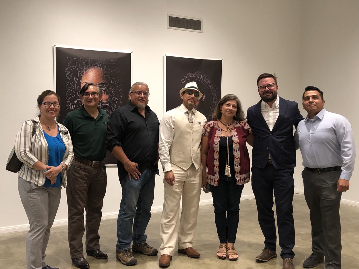 Closing reception for the Rony Armas exhibition at the SJC Art Gallery. #MSJCedu