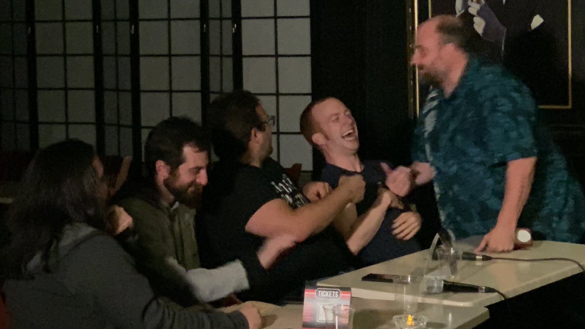 ComedyFightNYC's tweet photo. TONIGHT!! Punches kicks and everything below the belt happens at The Dojo of Comedy!!

Our 10pm LIVE stream is tonight so don’t miss out!! Make sure to use our link in the bio to catch every piece of action and join the Live Chat beforehand!

See you in the aren…ahem..DOJO!!! https://t.co/WkXem49Wo5