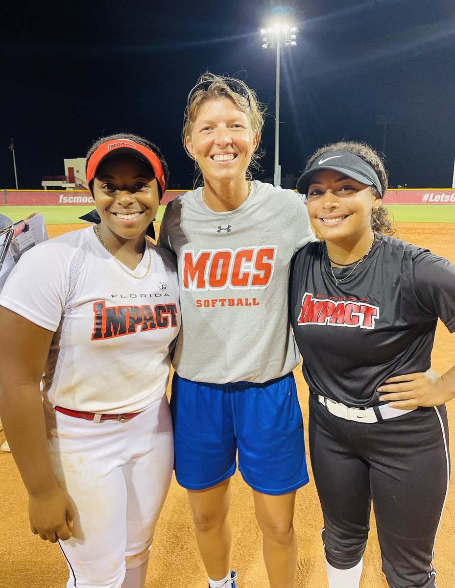 Thank you for a great Camp and having us out last night! Can’t wait for the next one! @mo17usf <a href="/MiaFung02/">Mia Fung</a> <a href="/FSC_Softball/">FSC Softball</a> <a href="/lyricpittman42/">Lyric.Pittman2024</a>