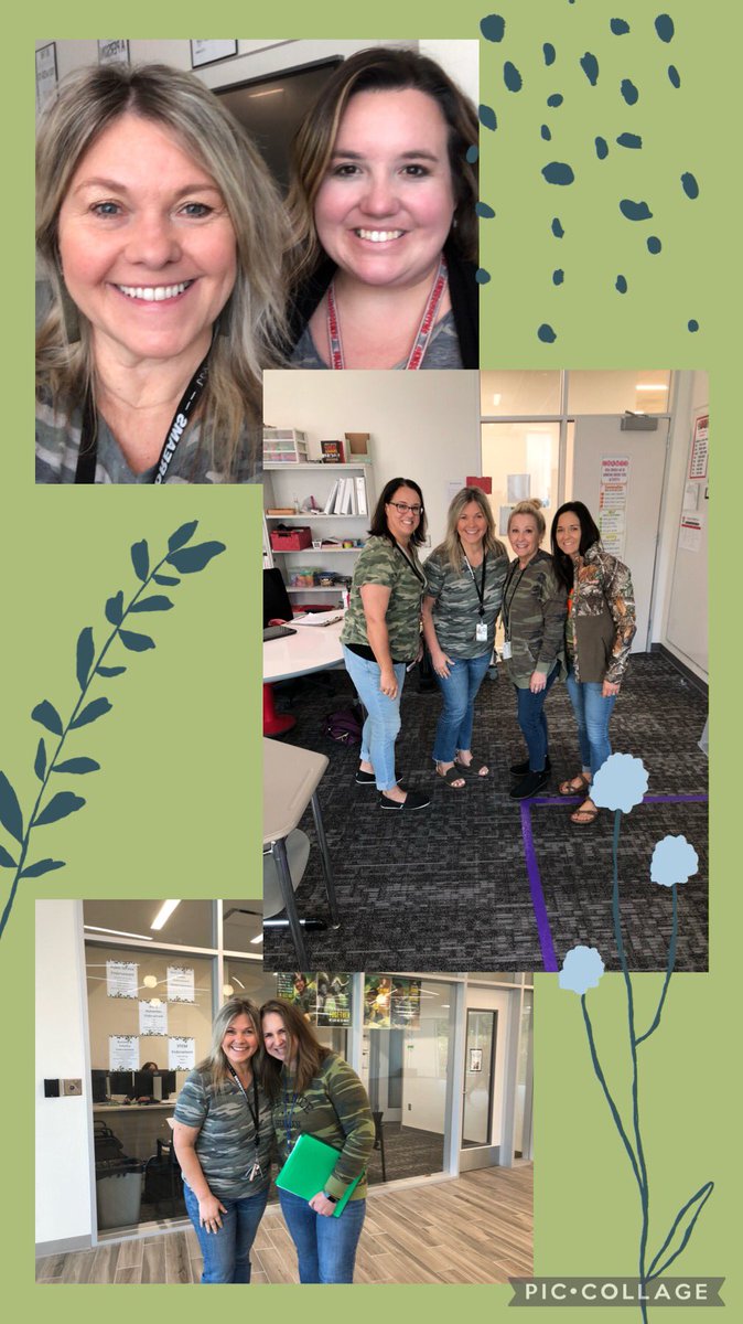 KMS “Twin Day” as part of the Sandy Hook Promise Week to find someone you trust. Love these ladies! So blessed to get to work with some AWESOME educators who I call friends …💚 #SandyHookPromise #KMSCougarPride