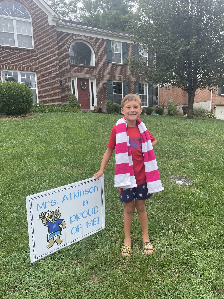 kinson2nd's tweet photo. Another amazing Wildcat!  He’s a hard working, kind friend to everyone in our class @WilsonElem!  Second grade really is the best! https://t.co/67T9dTqZUI