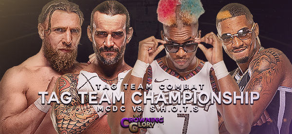 _VICTORYPro's tweet image. VICTORY Pro Tag Team Champions MCDC look to make another successful defense of their titles, this time against the team of @ProdigyCalin and @JaydenSHOTS, collectively known as S.H.O.T.S.!  Their contrasting in-ring styles guarantee an intriguing title matchup at #CrowningGlory!