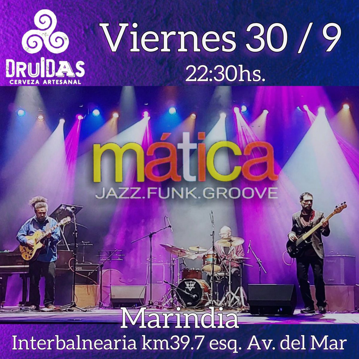 30 de setiembre en Marindia, Canelones, 22:30hs. <a href="/maticajazz/">ɒɔiƚɒ̀M🎶🇺🇾</a> <a href="/mmateauda/">爪ate 爪arcos🎶🌎</a>