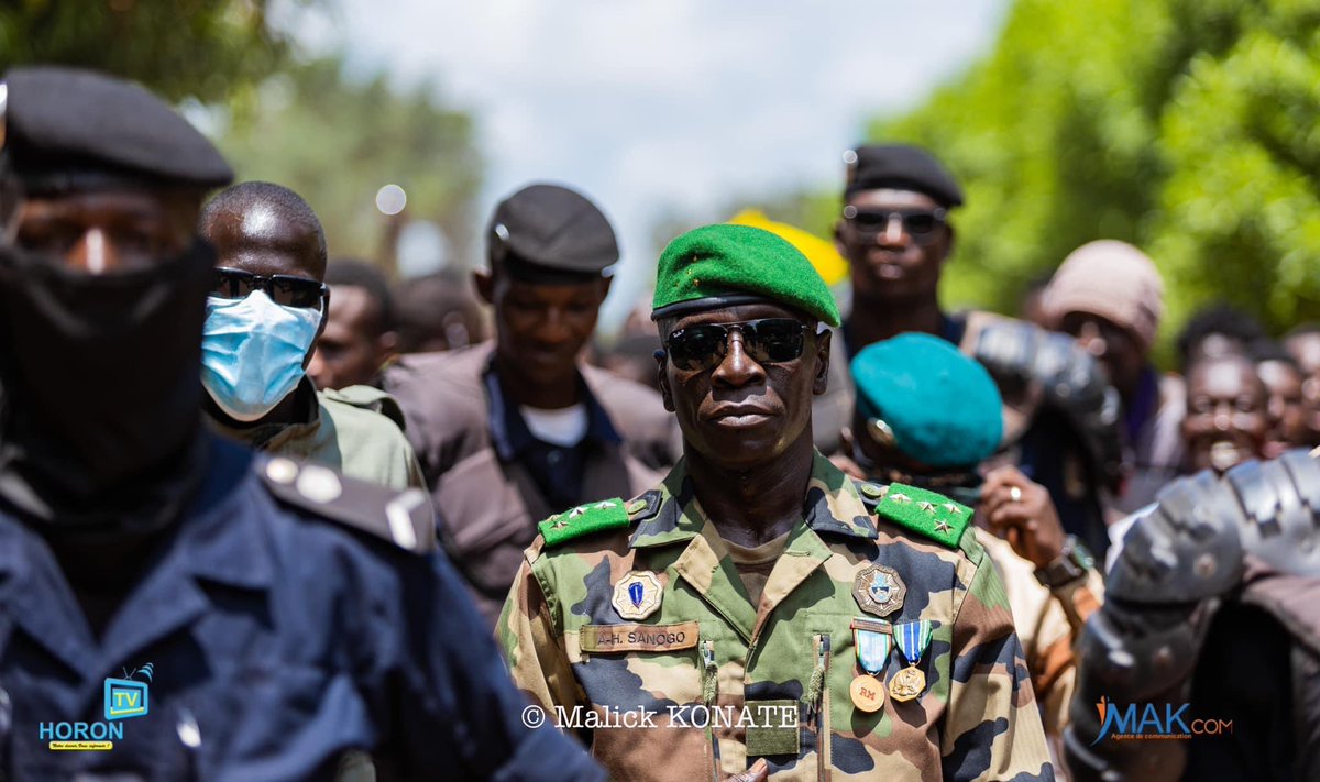 223_Mali1's tweet photo. Le plus haut gradé de l’armée malienne, le Général de corps d'armée Amadou Aya Sanogo, ancien chef de la junte 2012-2013. https://t.co/xfmKlPl8Hs
