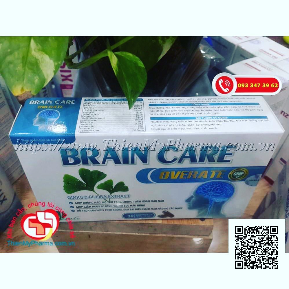 TPCNThienMy's tweet photo. BRAIN CARE OVERATE| GIÚP DƯỠNG NÃO, TĂNG CƯỜNG TUẦN HOÀN NÃO
👉 Giá: 170.000💲
✔ #BRAIN #Pin #OVERATE
☎ #Zalo: 093 347 39 62
👉 #ThienMyPharma: https://t.co/qmScYDPP8f https://t.co/jwNmHBJAkP https://t.co/WJVasXDyUg