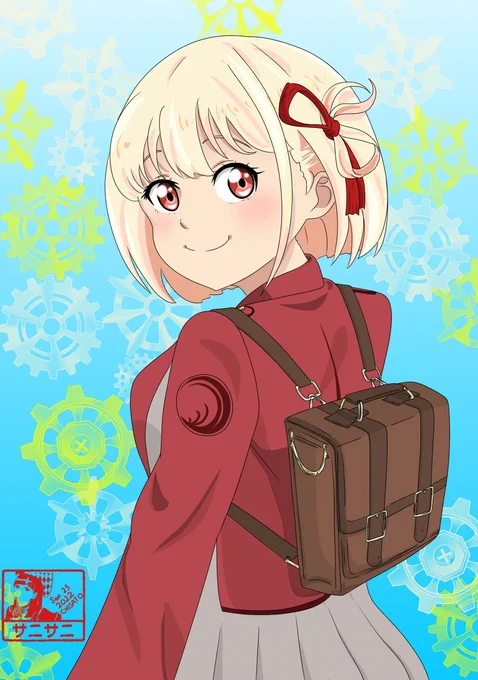 千束ちゃん誕生日おめでとう美味しいもの一杯食べてね#錦木千束生誕祭2022 #リコリコ#リコリス・リコイル #LycorisRecoil 