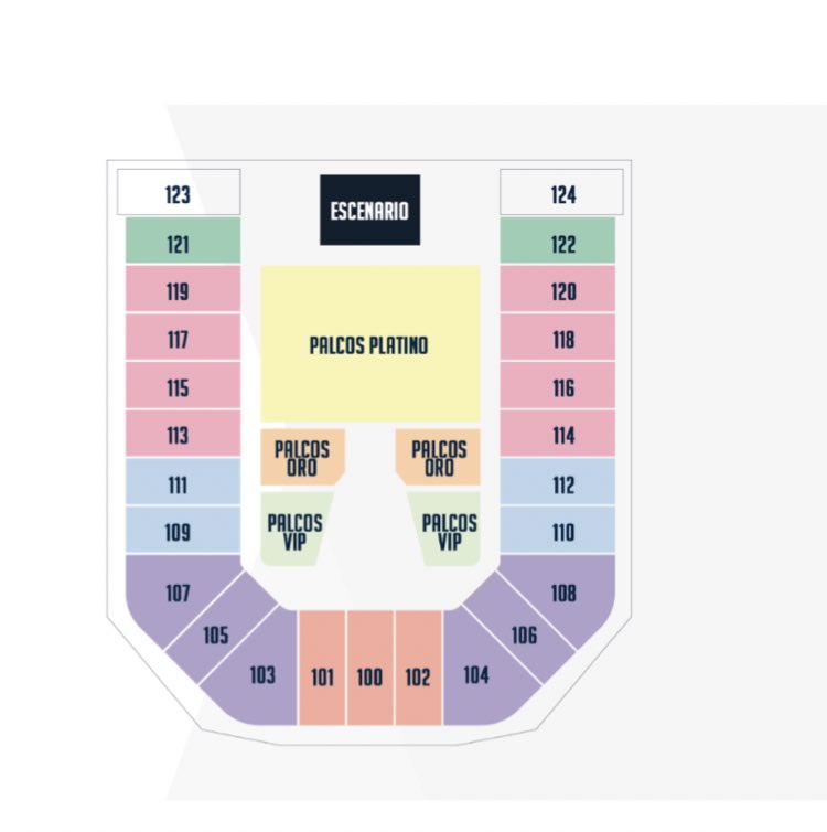 Tali95's tweet photo. Alguien que ya haya estado en coliseo live y me diga por favor entre zona 122-122 y zona 101-106-102 , cual es mejor?😁 @musictrendscol https://t.co/n7BgIrLizN