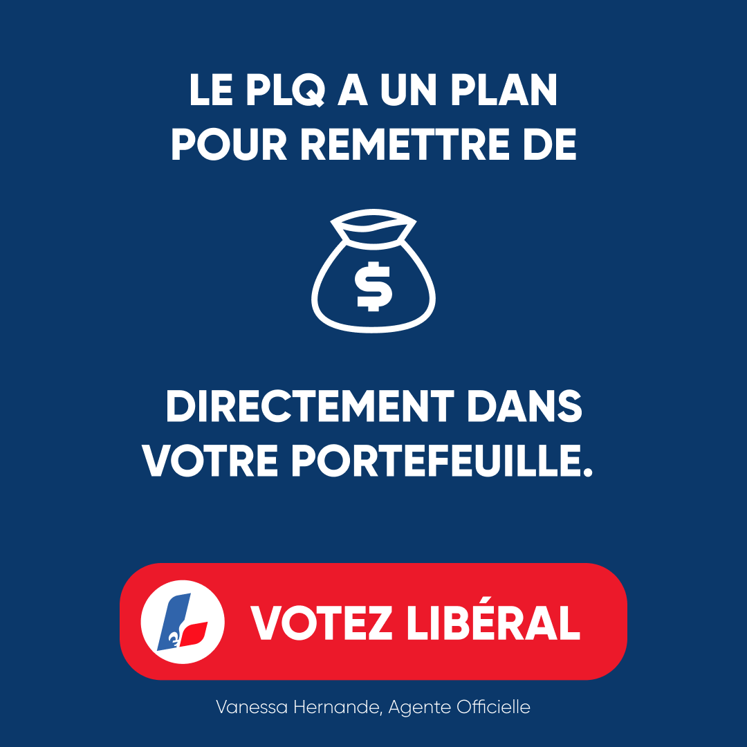 DomAnglade's tweet photo. Depuis le début de la campagne électorale, on martèle à François Legault que l'enjeu de l'urne est l'économie. 

Au @LiberalQuebec, on a un vrai plan pour vous aider. 

C'est ça être le vrai parti de l'économie.

@DomAnglade #débatdeschefs #plq #Qc2022 https://t.co/uDPifI8f69