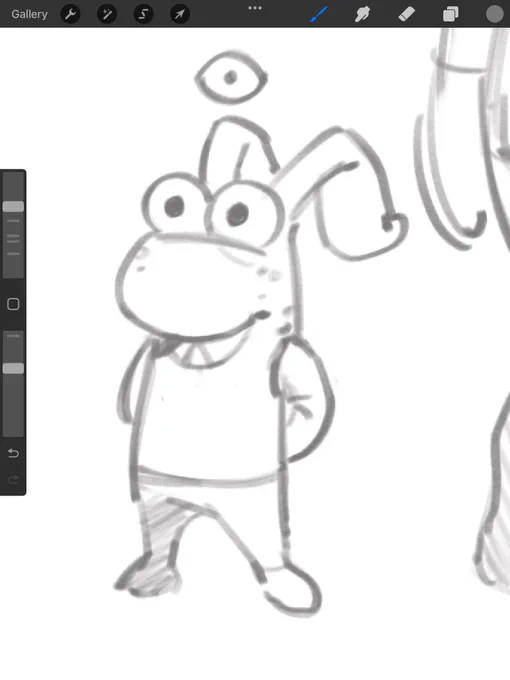 Istarted crying while drawing this one 