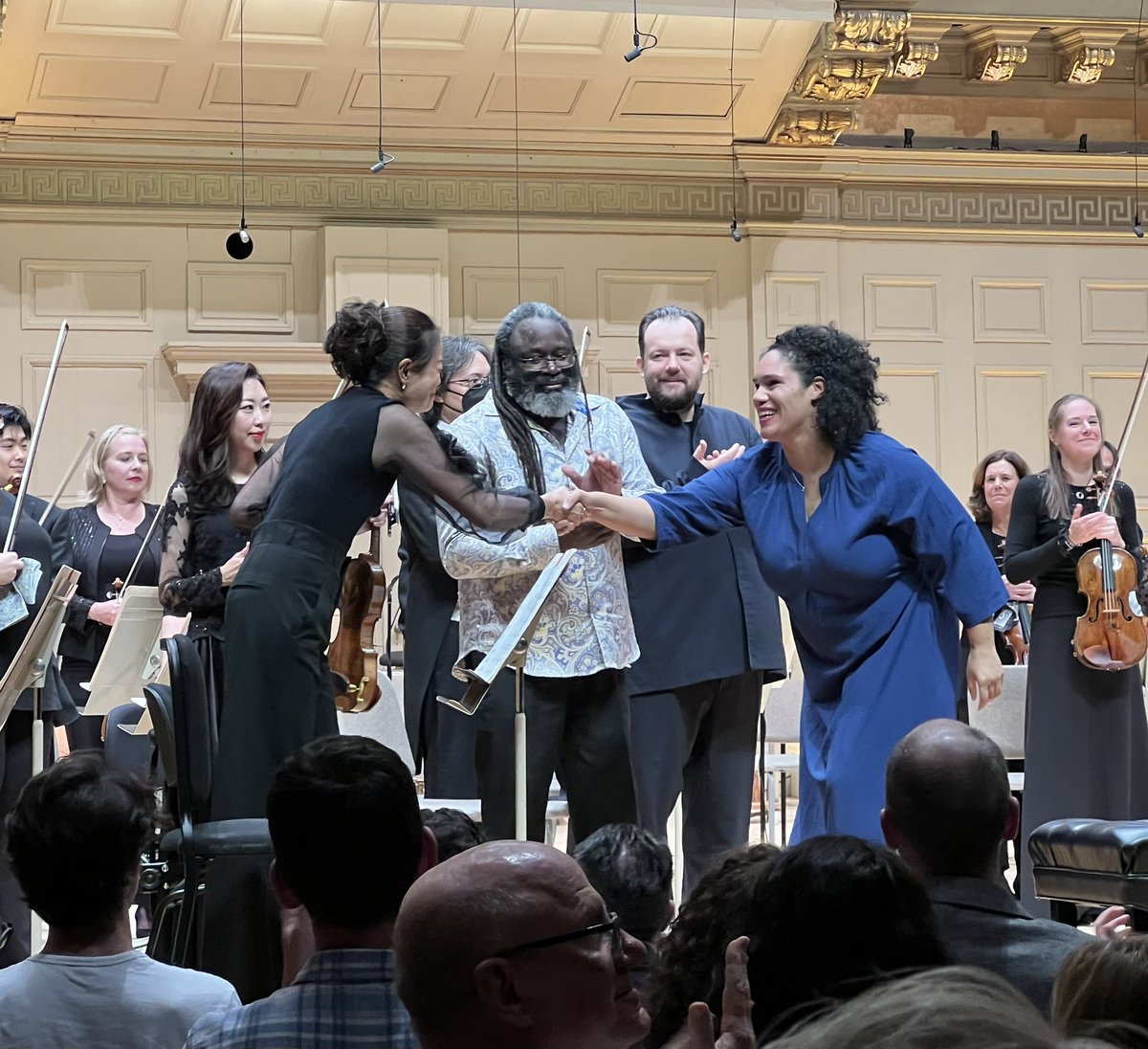 Fabulous Opening Night <a href="/BostonSymphony/">Boston Symphony</a> Very happy to be back in my seat for beautiful live music which nourishes the heart