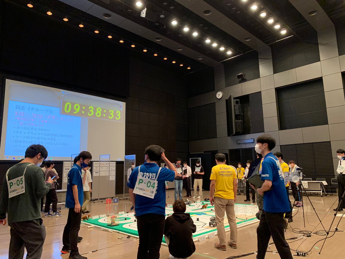 EizoukenNit's tweet photo. 本日はETロボコン東北地区大会です。
弊団体はOP映像、ED映像の制作をさせていただきました。
ライブ配信もありますのでぜひご覧ください！

#一関高専
#ETロボコン東北 https://t.co/tawySVLg7E