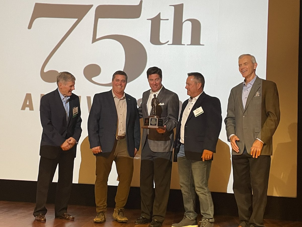 GCSAA's tweet photo. Happy 75th anniversary to @PBIGordonTurf! Thanks for all you’ve done to support the golf course management industry over the years! https://t.co/JBGV5B6Btb