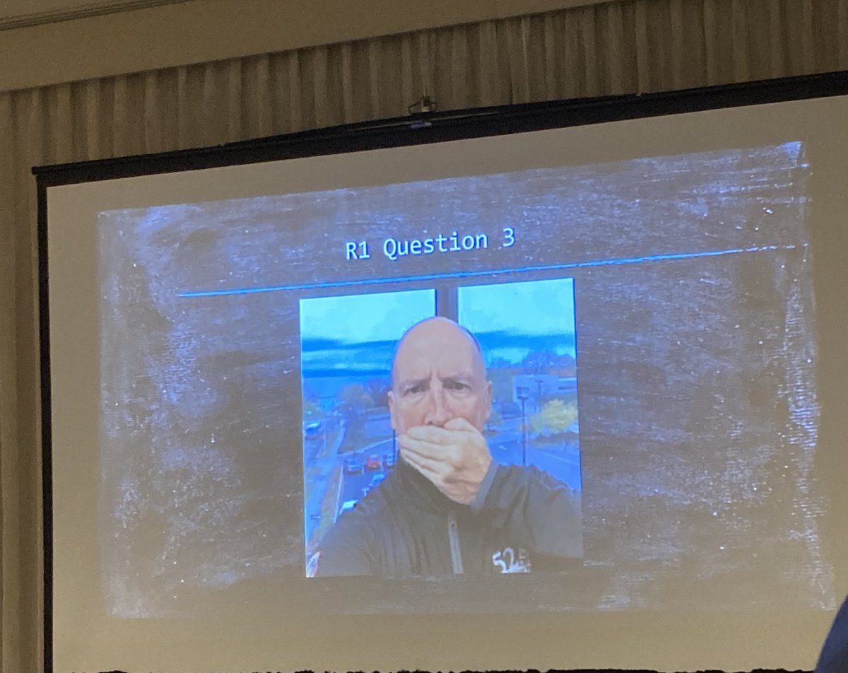 ElleV914's tweet photo. TDLA’s 14th Annual Meeting (which should be our 16th …), kicking off with outgoing chair @mvburrows603 giving and ethics trivia hosted by Mike Kennedy of the Vermont Judiciary https://t.co/cGoFPUrEqB