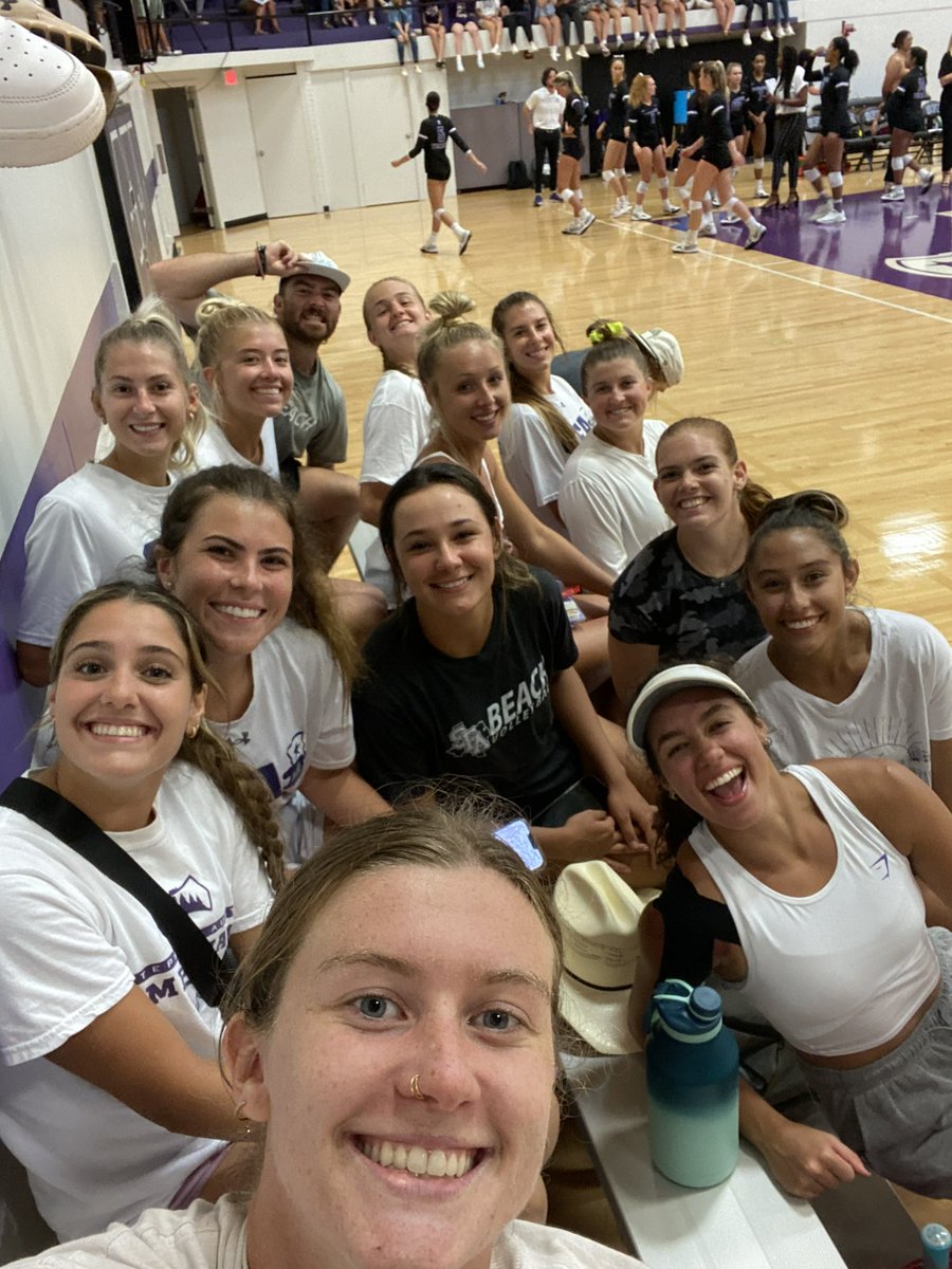 Beach_axepts's tweet photo. WHITE OUT VS. Tarleton @SFA_Volleyball @SFA_SAAC @SFA_Athletics @AxeSfa ~~ #TheAxeGames #RaiseTheAxe #AxeEm #AxeGames https://t.co/Sqxmobrmv1