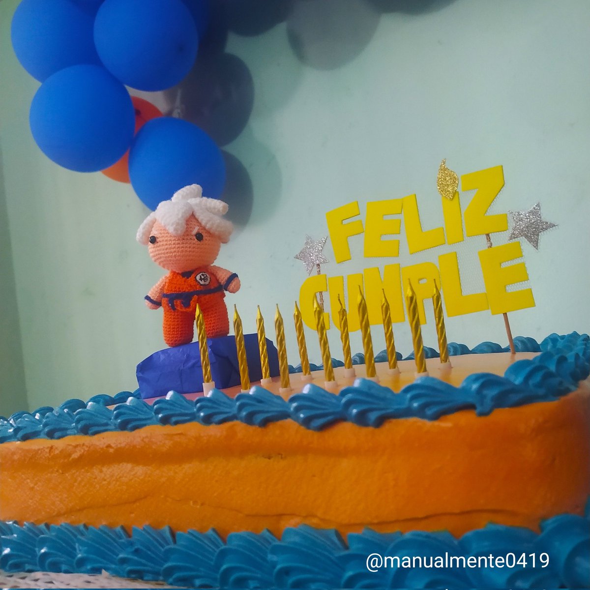 Manualmente0419's tweet photo. Un #amigurumi de #toppercake
🎂🎉🥳🎂🎉🥳
#Crochet https://t.co/BMGS8VJUxR
