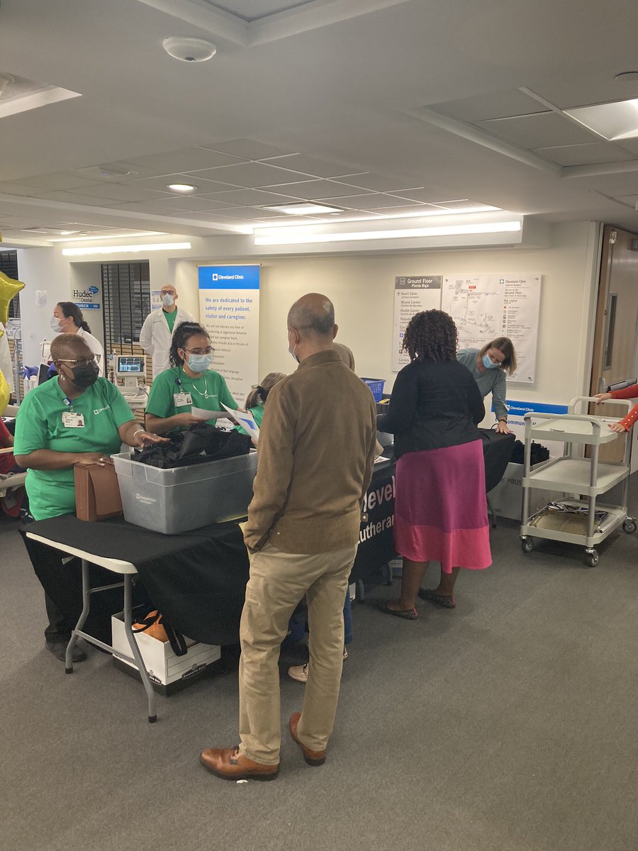 Caring for our Community!  Over 100 <a href="/ClevelandClinic/">Cleveland Clinic</a> caregivers at #CCLutheranHospital opened our doors and our arms to local residents for screenings, exams and health education. So excited to serve our neighbors once again! Thank you to all who volunteered their time today!
