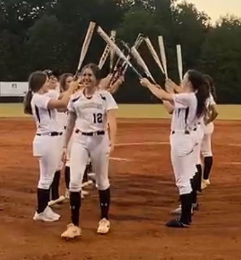 Thank you seniors! We have loved our time with you…and there’s still work to be done! Let’s get it! Senior Night for c/o 2023 🥰 Cece Smith and Mia Alarcon