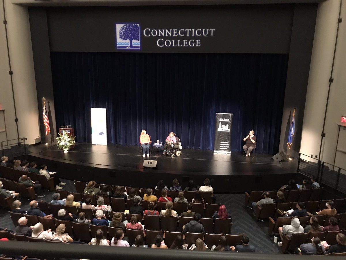 test Twitter Media - Judy Heumann at #ConnCollege: “I’m so glad this is a collaborative event” with #OBORct #OneBookOneRegion 📚💗🕊 https://t.co/lcKKt3FfOz