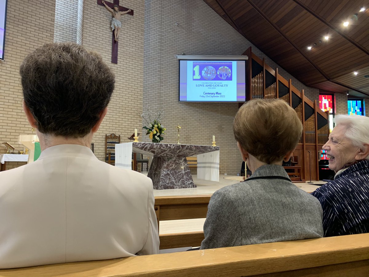 Was a pleasure to join the students and Teachers at St Michael's Catholic Primary School Lane Cove for their Mass celebrating 100 years of teaching in our community.