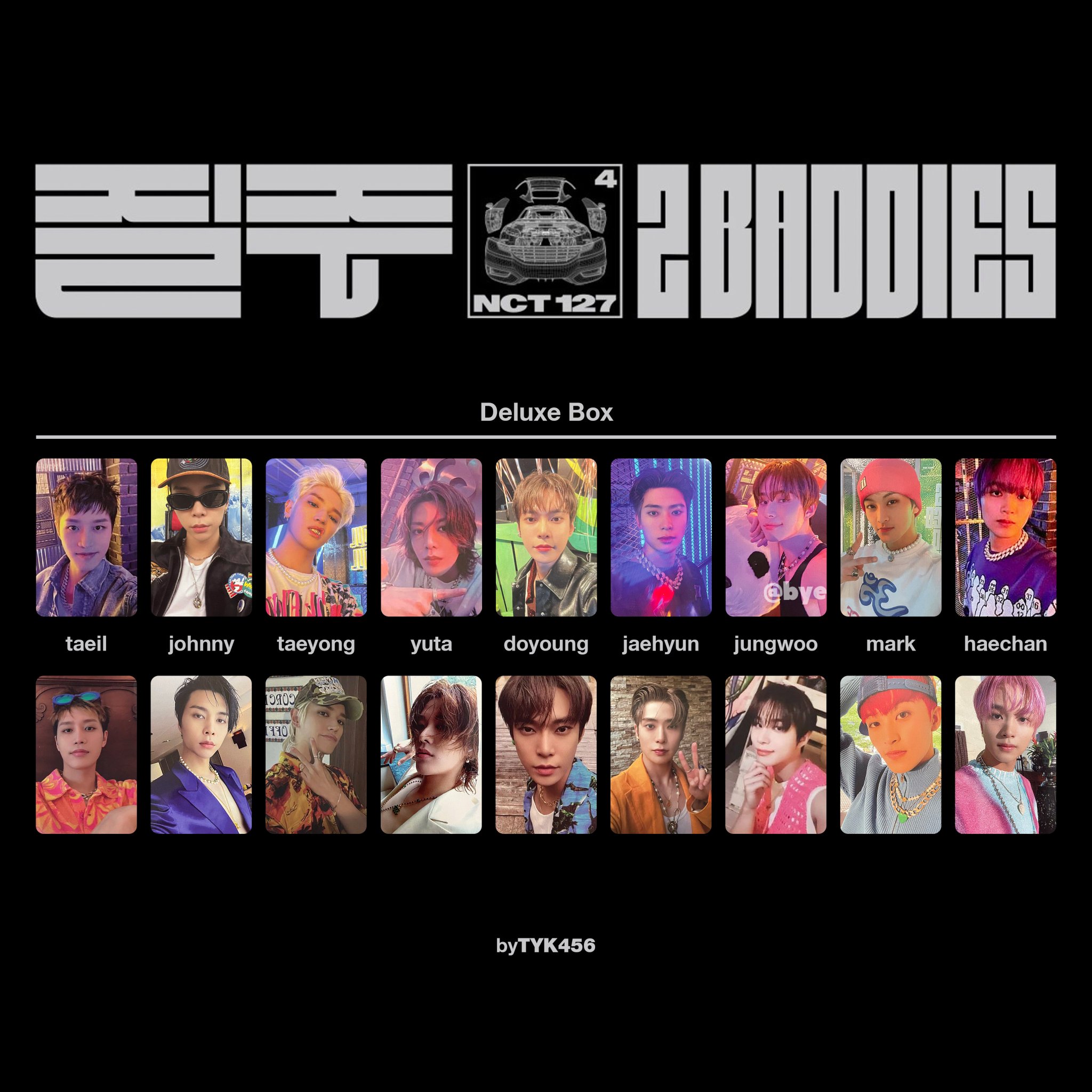 NCT127 sticker deluxe box トレカ ジャニ