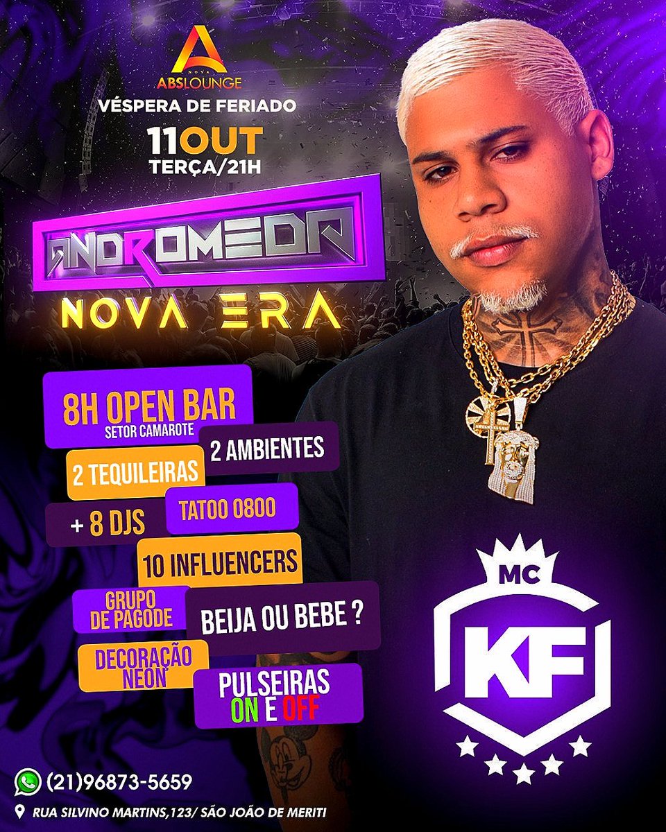 _andromedafest's tweet photo. VOLTAMOS !
Bem vindos a NOVA ERA da ANDRÔMEDA, dia 11 de OUTUBRO você tem um encontro marcado conosco, explanaaaaa ! https://t.co/KvallLnXJu