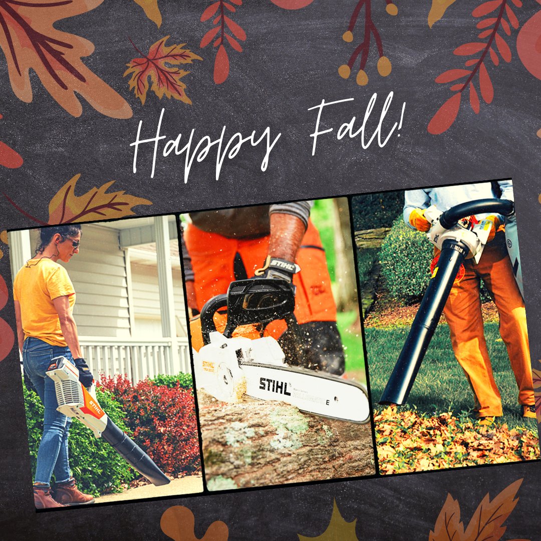 swtool's tweet photo. #HappyFall ! Get everything you need for your Fall projects with us!

#Tools #Stihl #Blower #Chainsaw #SWVA https://t.co/9dev3ql0om