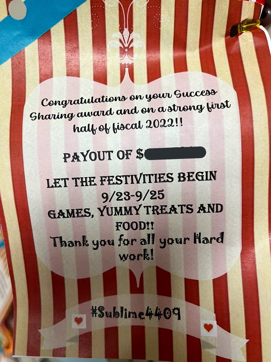 Welcome to the greatest show ❤️🎩Happy success sharing pt 1 from your friends at the #Sublime4409!