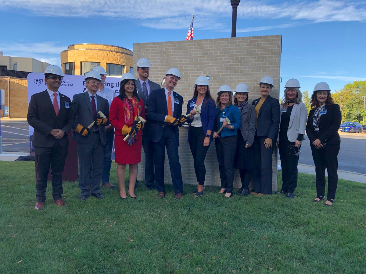 MayoClinicHS's tweet photo. This evening a ceremonious wall-breaking event took place to celebrate the launch of the $14.9 million Albert Lea campus enhancement and modernization project. Learn more about this exciting project ➡️ https://t.co/ssPrnuTCPk #boldforward #mchsjoy #albertlea https://t.co/ZK7NdImxa4