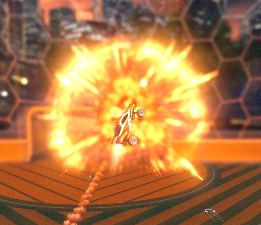 Car: Octane - Goal Ex: Hell Fire - Decal :RLCS X And Anodized  Primary and Accent - Boost: Standard - Trail: Blazer - Wheels: TW Y.O.U       Hope You like it Rocket League :)      
#rlfitcheck #FitCheckContest  :user name Mewgameing12