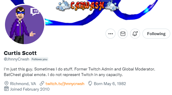 PerpetualG00se's tweet photo. im putting @JhnnyCrwsh on full blast. Former twitch admin and face of #batchest promised me a cooking stream several years ago and hasn't delivered on his promise. I don't have receipts, they were destroyed in a nuclear explosion, so you'll have to take my word for it. new drama! https://t.co/pVA841GJMi