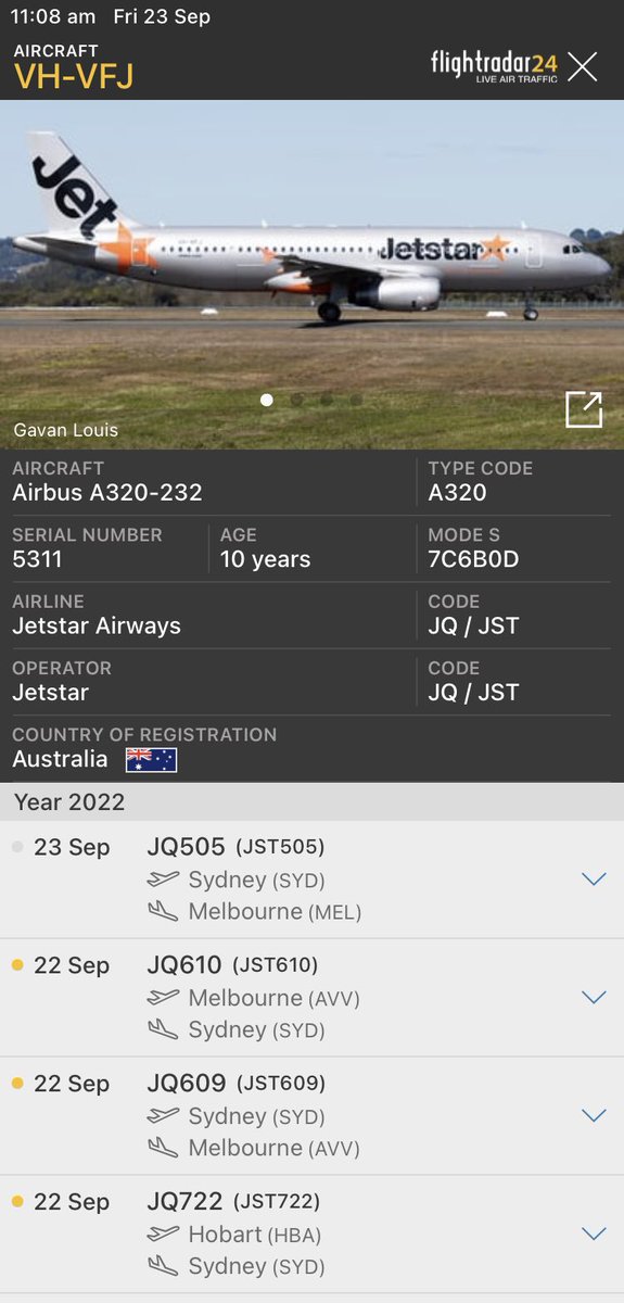 mr_hamblin's tweet photo. @JetstarAirways cancel our flight to Hobart due to “engineering” so you can sell exorbitant tickets to Melbourne. How is this legal? https://t.co/X69a4eJYeT