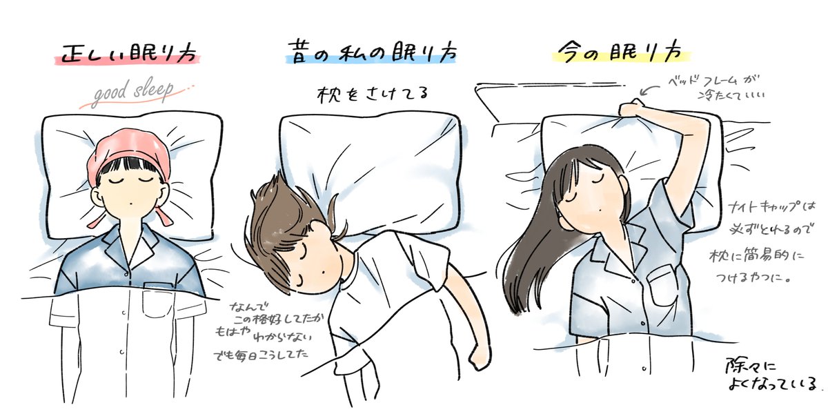 正しい眠り方… 