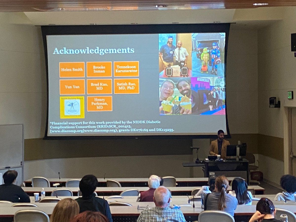Rajan___Singh's tweet photo. See who is here today, @unrmed Dr. Amol Sharma! What an amazing talk on Intercepting the gut-brain axis to treat #diabeticgastroparesis! 
#neuromodulation #fascinatingwork
So much learning in the field
Thank you so much for sharing clinical insights!
#GITwitter @ANMSociety https://t.co/a7ujJic2sd
