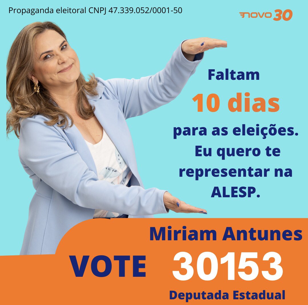 miriamantunesbr's tweet photo. Ainda não conhece minhas propostas como candidata a deputada estadual?
Estou disponível pra te apresentar! 😉👊
Me manda um direct 😀
#sp #vote30153 #deputadaestadual #eleicoes2022 #miriamantunes #cidadaodobem #mulheresnapolitica #contecomonovo #contecomigo #fiscalização https://t.co/aN3QuzfRVP