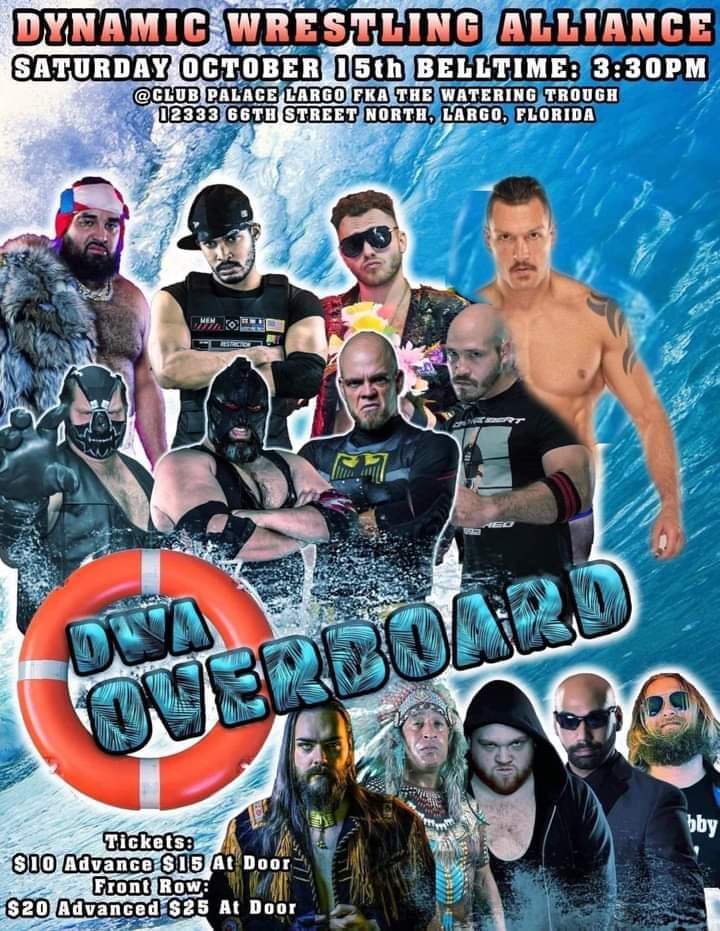 DWAPROWRESTLIN's tweet image. Whos excited for DWA Overboard Oct 15 ???!

Advanced ticket purchase is $20 for front row!

To purchase tickets just click our link below

linktr.ee/dynamicwrestli…