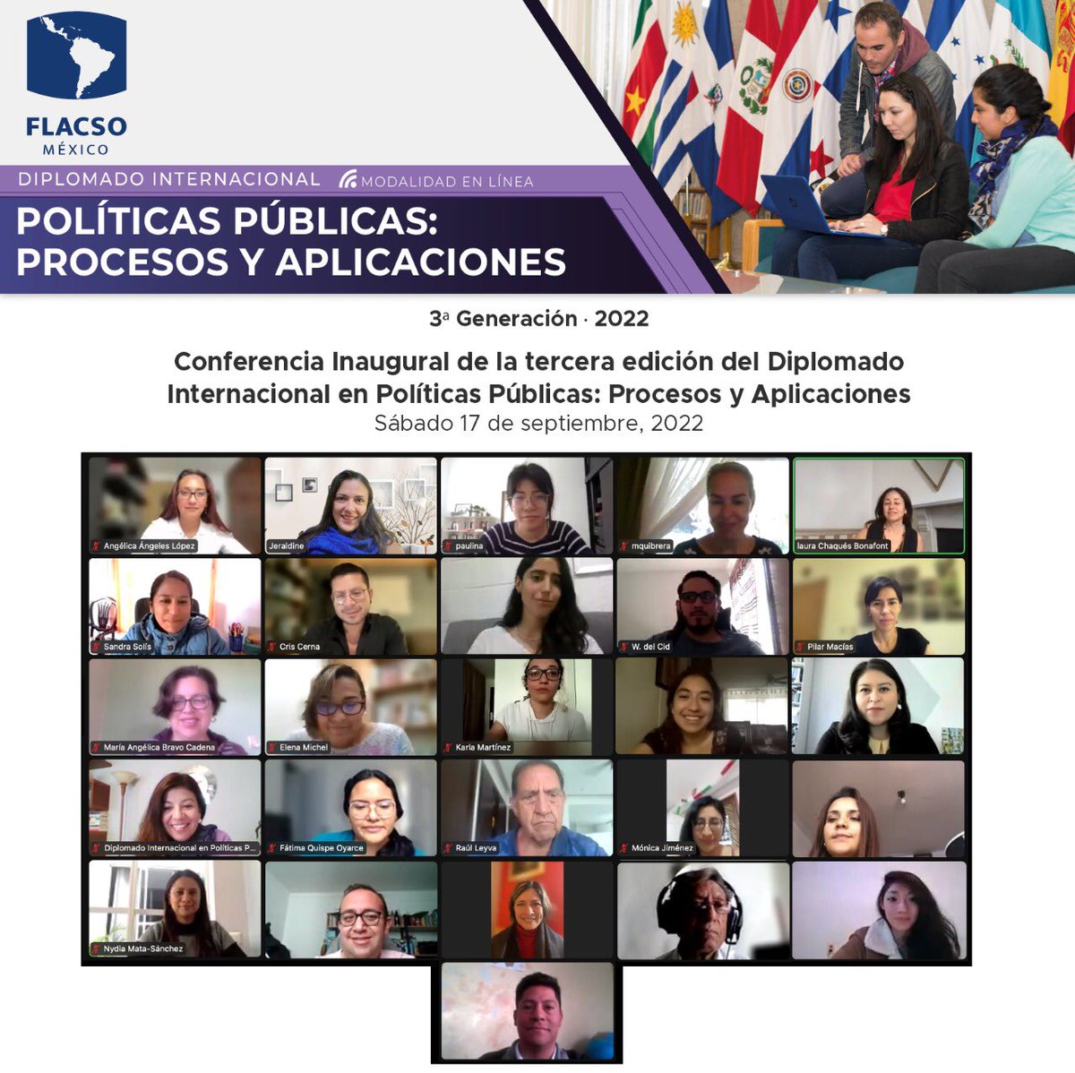 El pasado 17 de septiembre las y los estudiantes del #DIPPPA tuvieron la oportunidad de escuchar la conferencia magistral inaugural dictada por <a href="/laurachaques/">LauraChaquésBonafont</a>, catedrática de Ciencia Política en la Universidad de Barcelona.