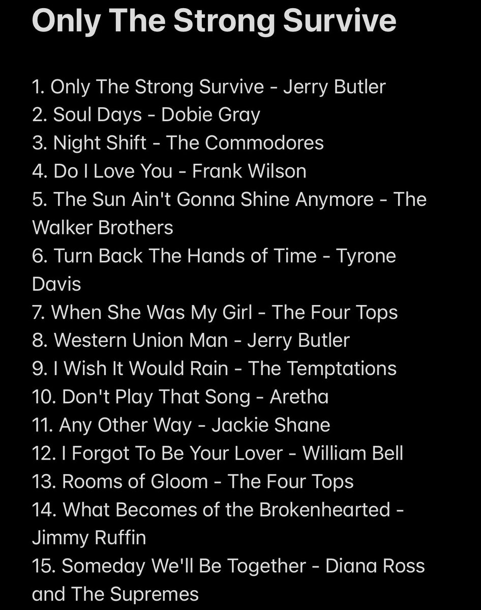 blogitallnight's tweet photo. Strong rumors out tonight of the new #Springsteen soul covers album. Below is the rumored track listing. The album could be released November 11. https://t.co/7xspSdatB8