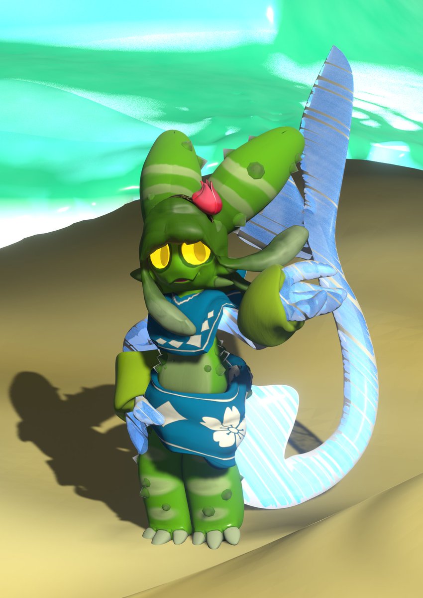 PeacefulLuma's tweet photo. so heres a story in a few words... I picked up the pencil drew this lass up, stopped after the second pose, hopped on to my pc and just went ham modeling...

basically I like her :)
and uh yes thats my whole canvas https://t.co/nelx1gyNPO
